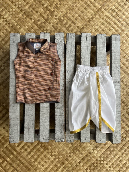 Boys' Sleeveless Kurta