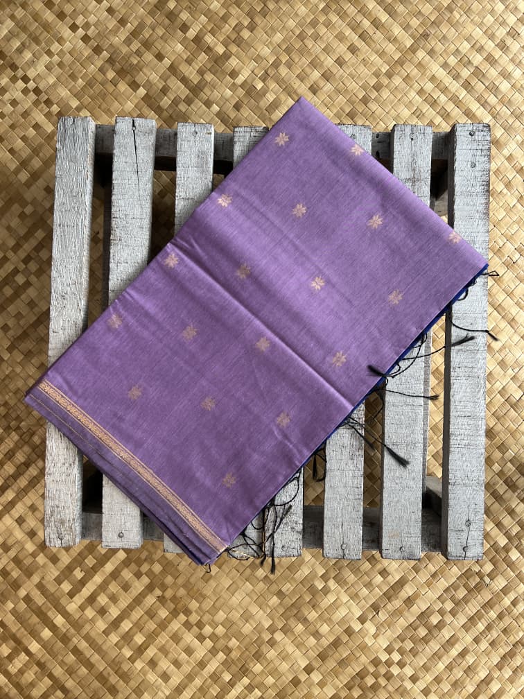 Silk Cotton - Lilac Blue