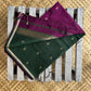 Silk Cotton - Purple Green