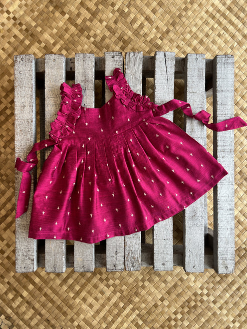 Aishwarya Fuschia Pink Dress