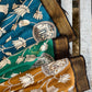 Trilochana - in cream & brown